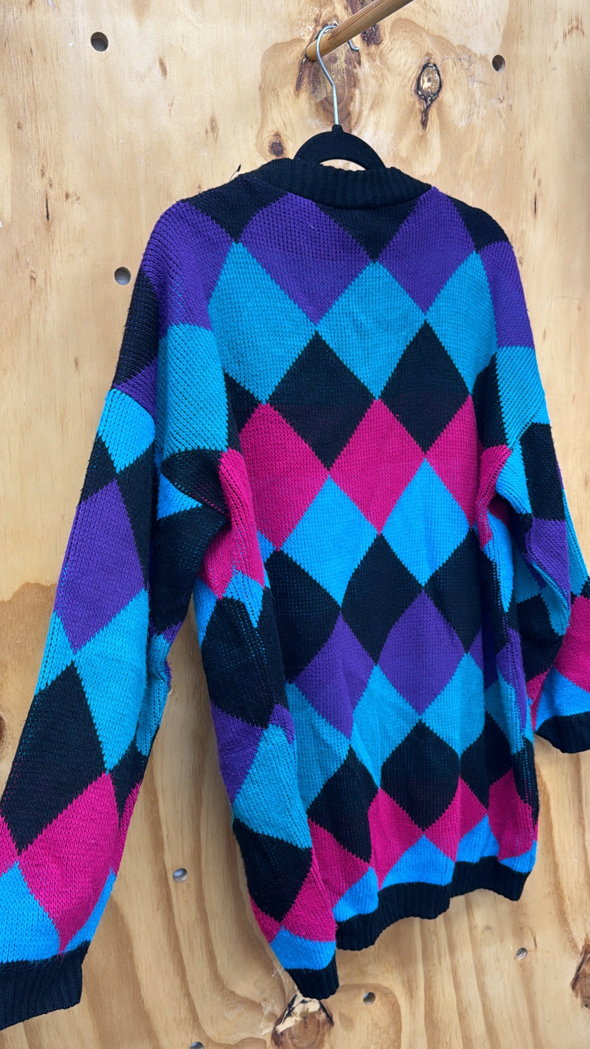 Diamond 80s jumper