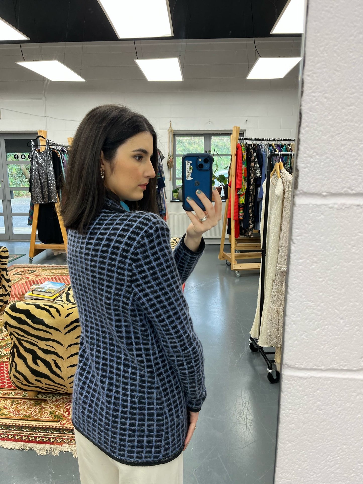 Mohair Blazer Cardigan
