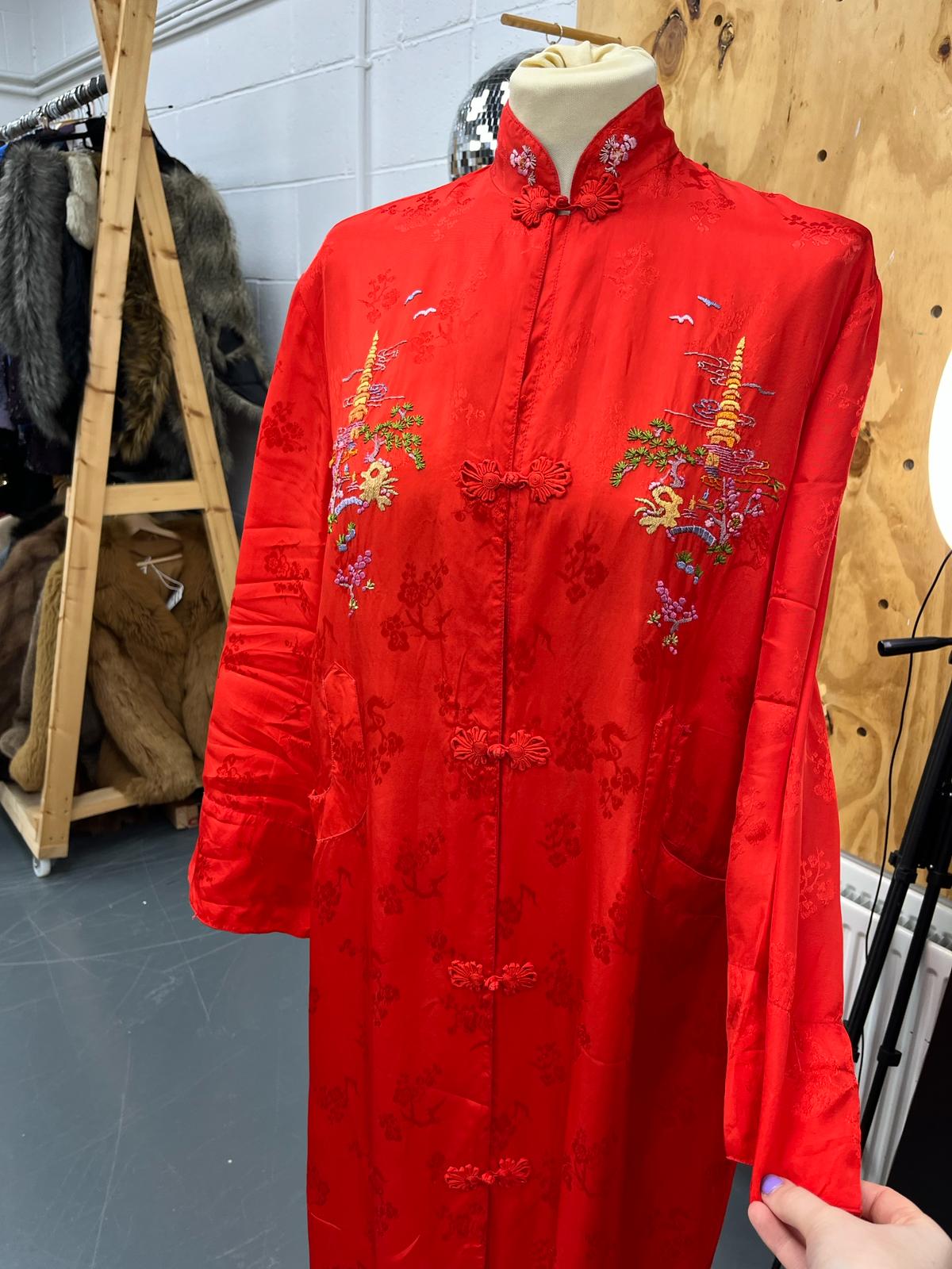 Jacquard Kimono - Cheongsam Jacket