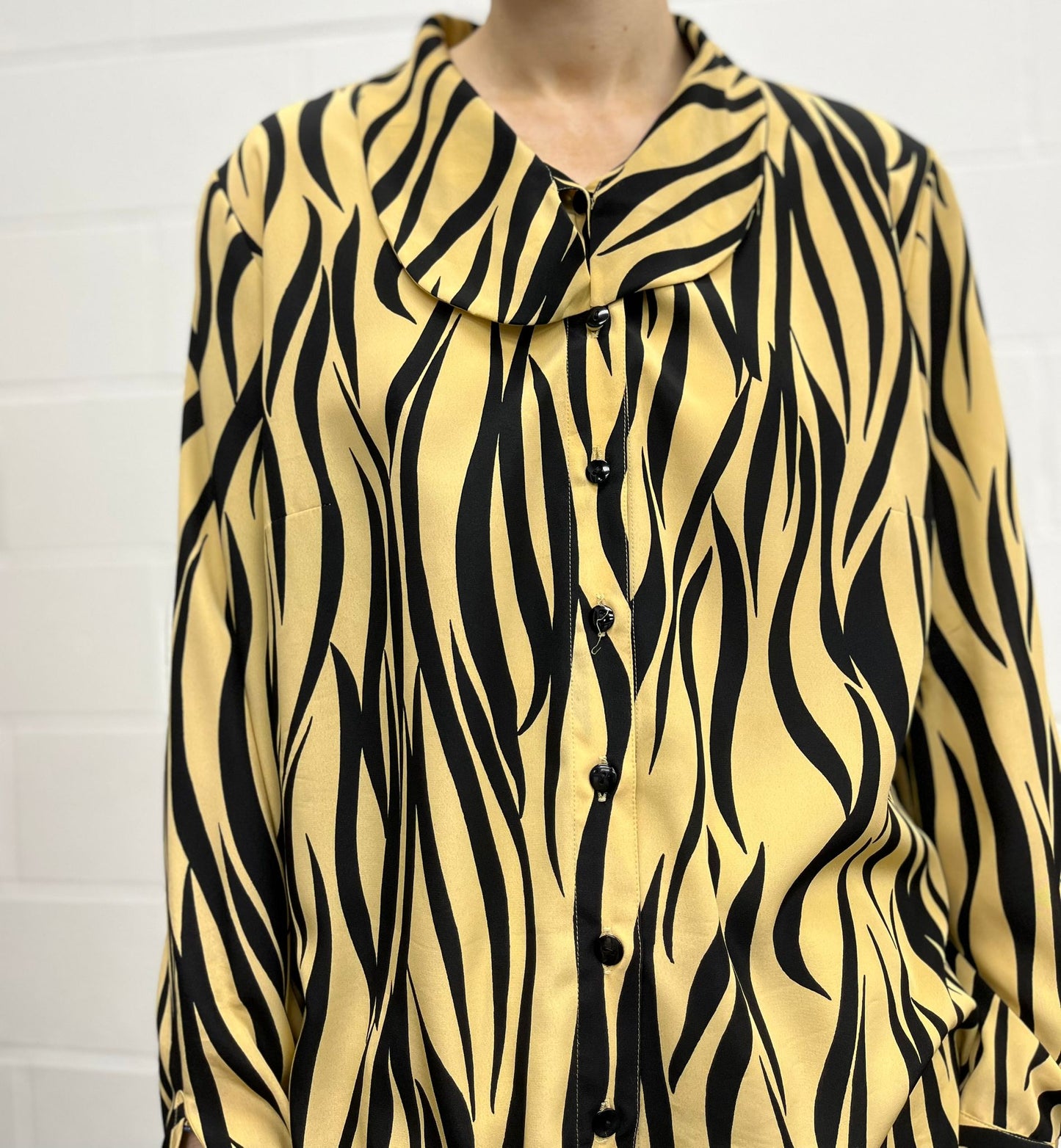 Frankenwalder Collection Animal Print Blouse