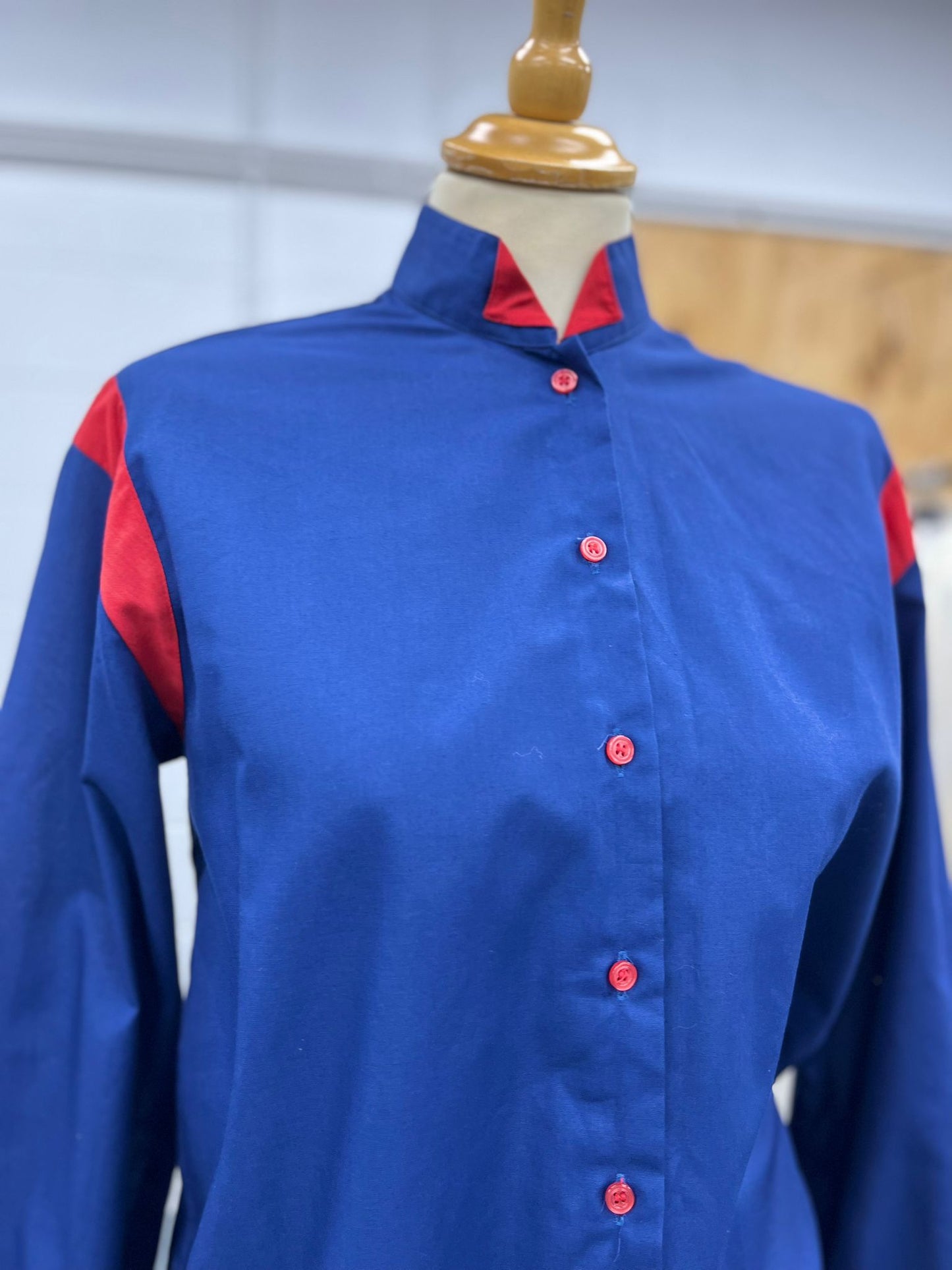 High Collar C&A 70s Shirt