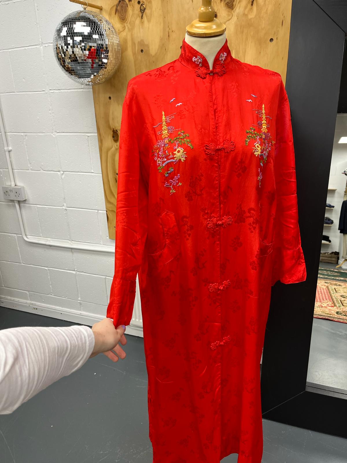 Jacquard Kimono - Cheongsam Jacket