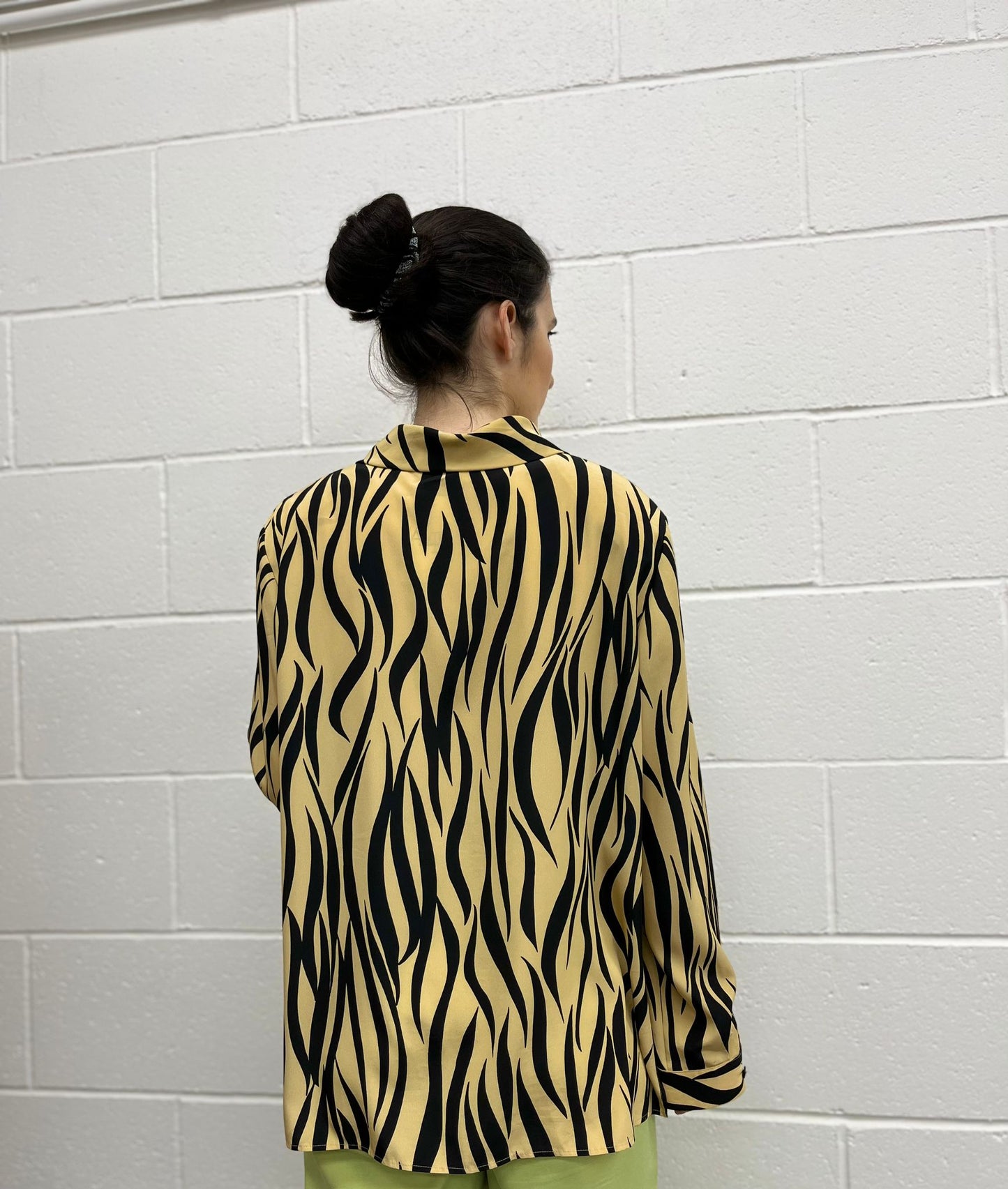Frankenwalder Collection Animal Print Blouse