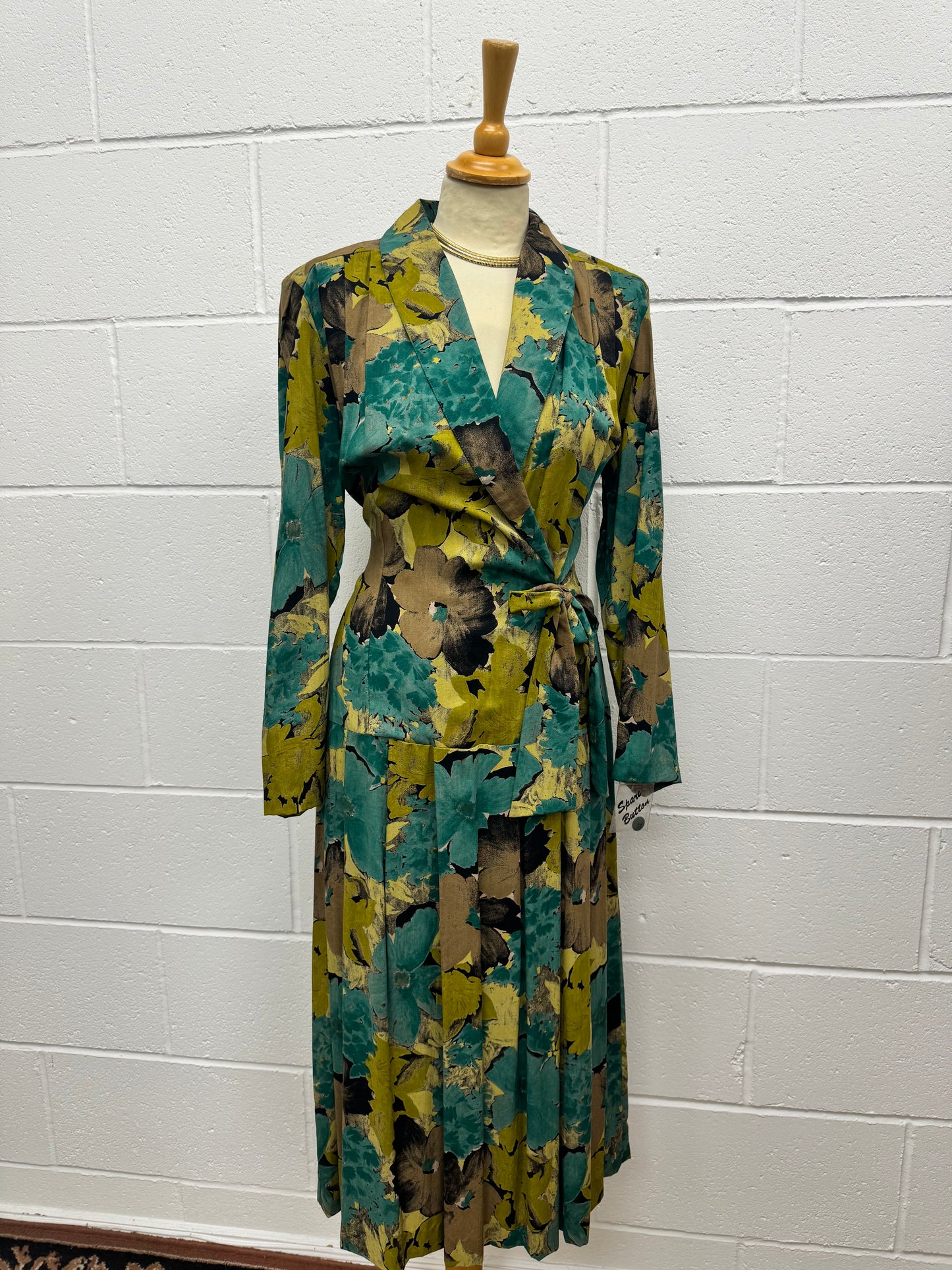 ‘Reflections’ Green Midi