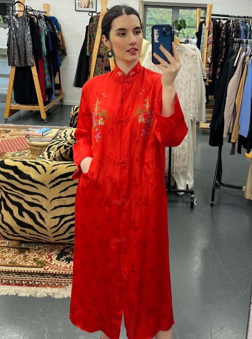 Jacquard Kimono - Cheongsam Jacket