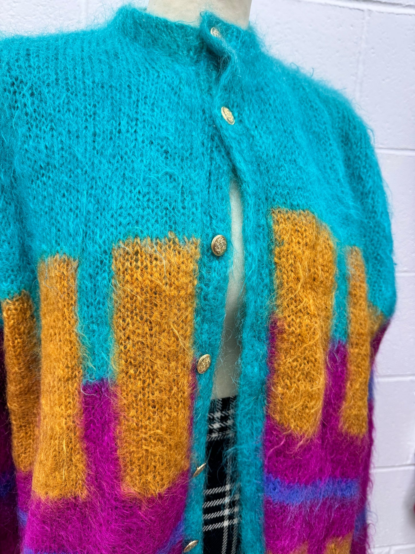 80s Mohair Cardigan