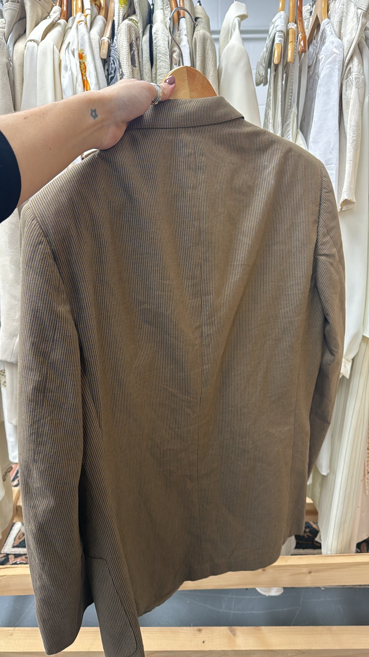 Vintage ‘Versace’ Pinstripe Blazer