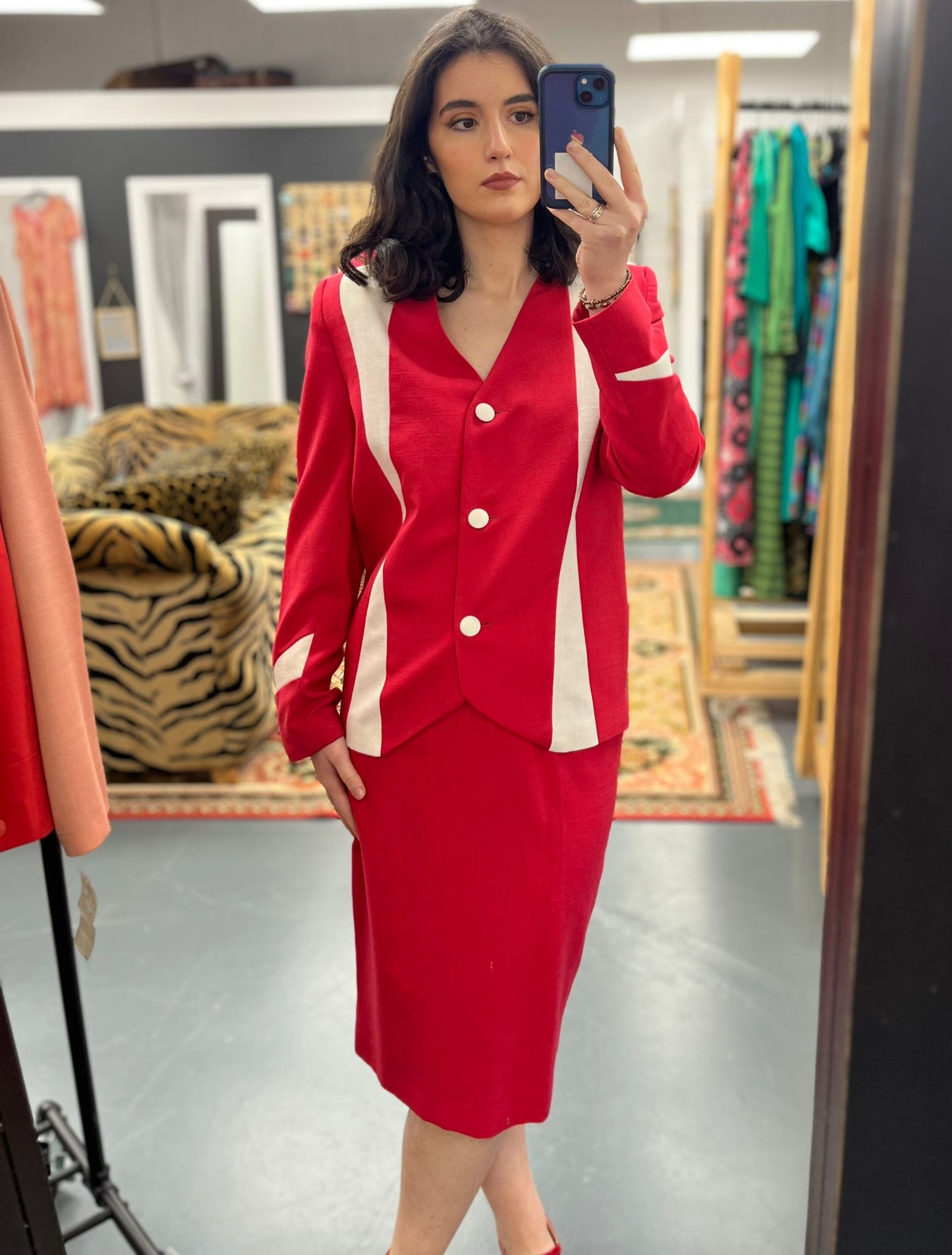 Be En Designs Skirt Suit