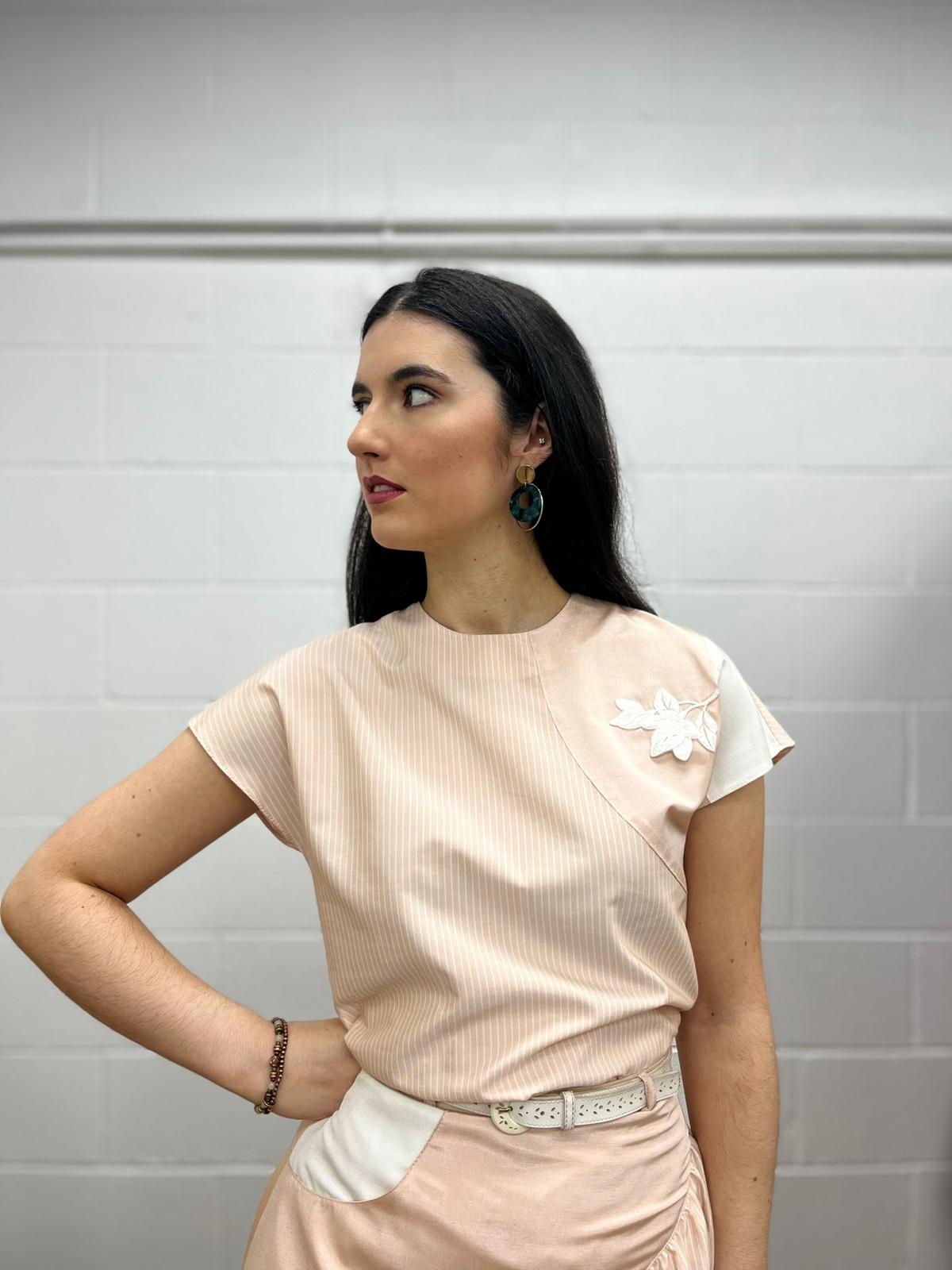 Peach Two Piece by 'K Dress' (Modern 10)