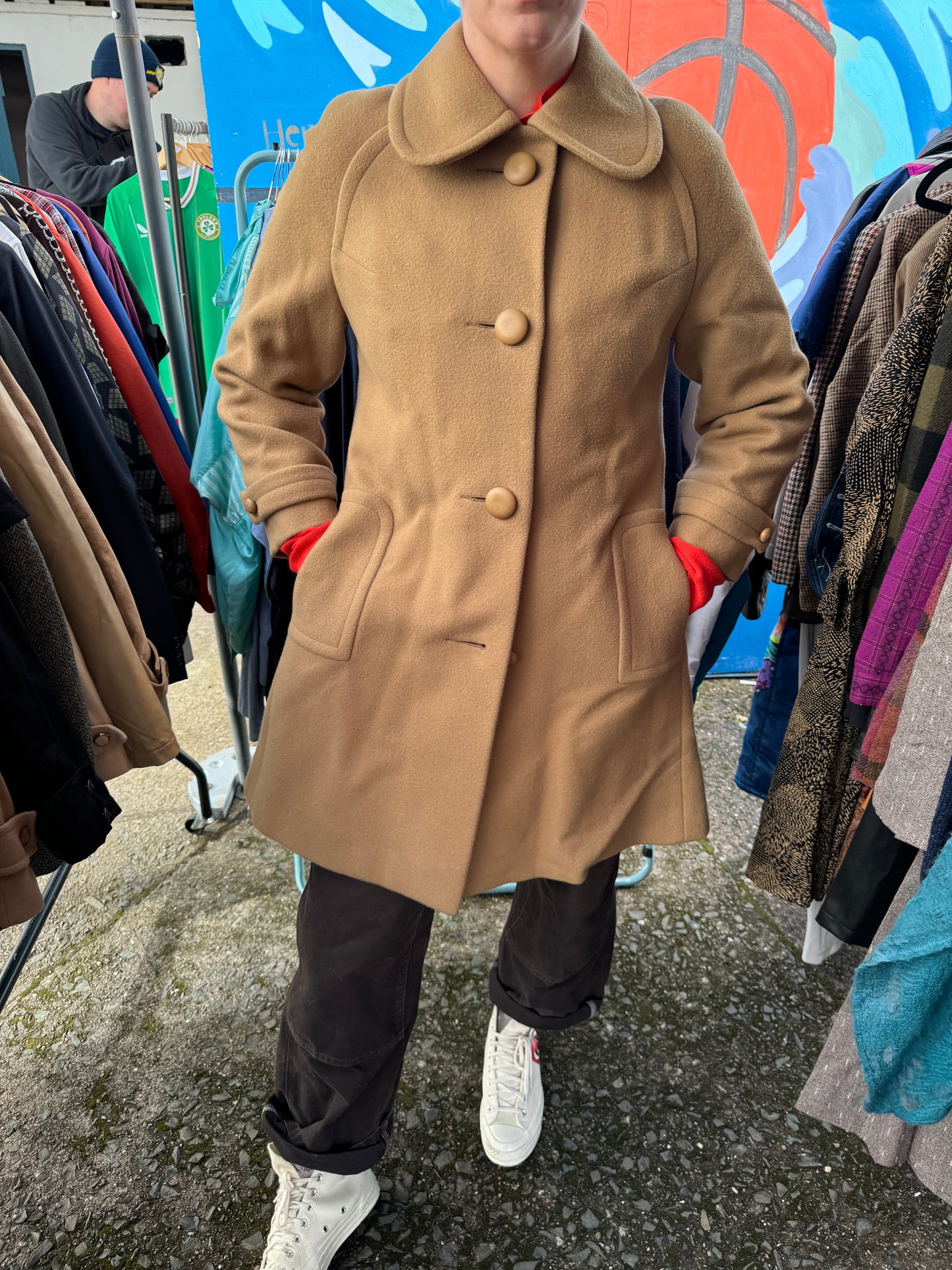 ‘May of London’ 60s/70s camel coat