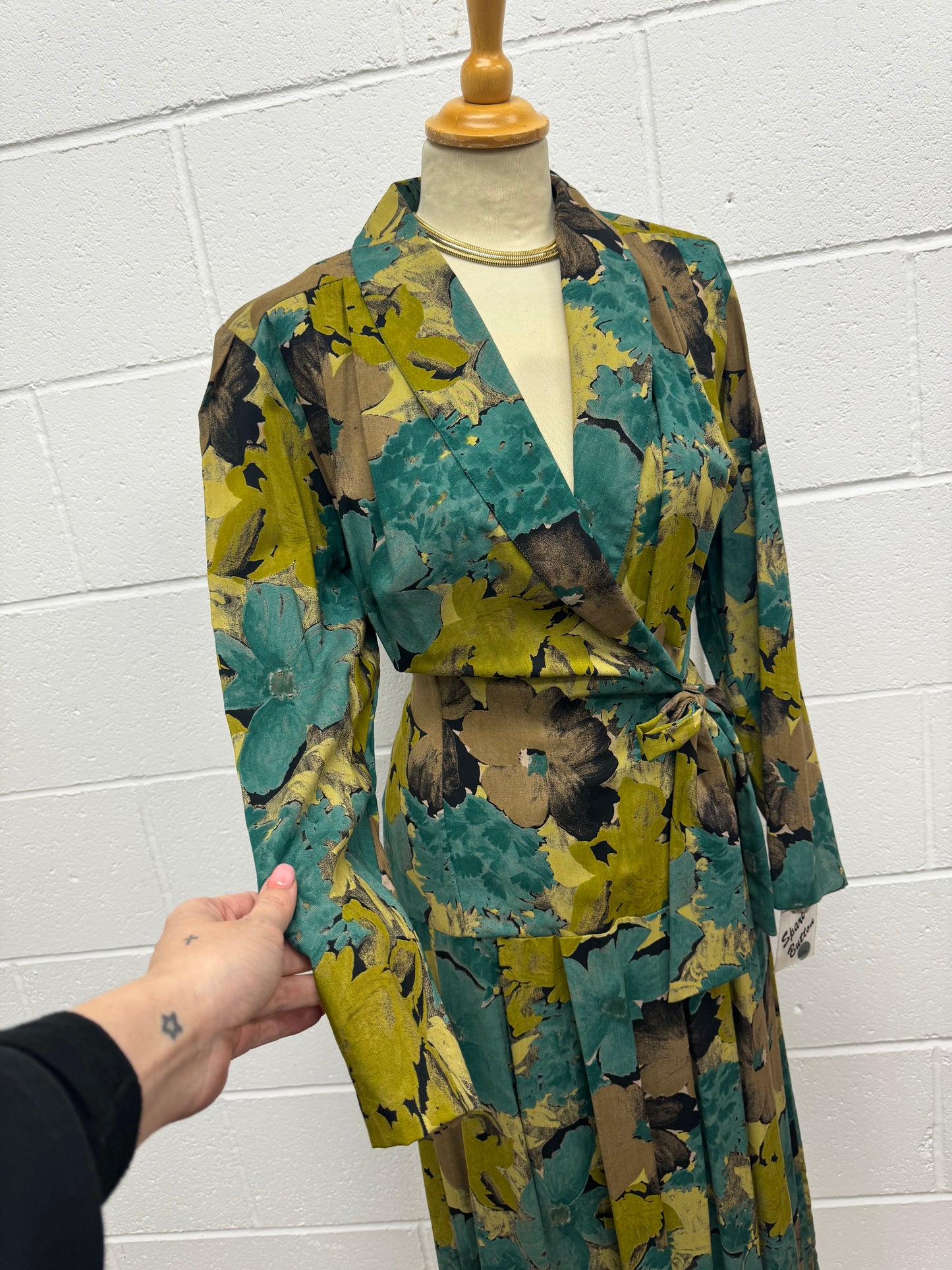 ‘Reflections’ Green Midi
