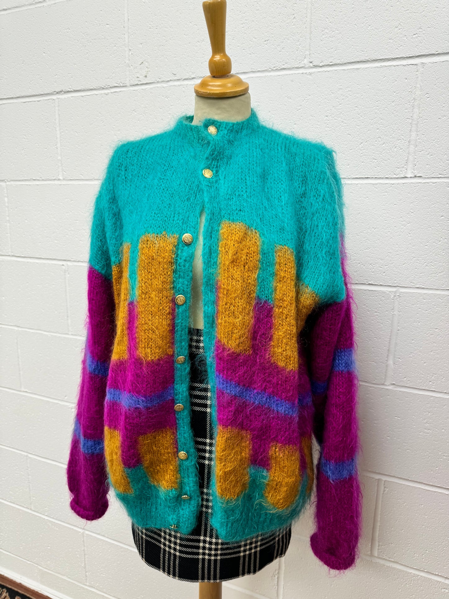 80s Mohair Cardigan