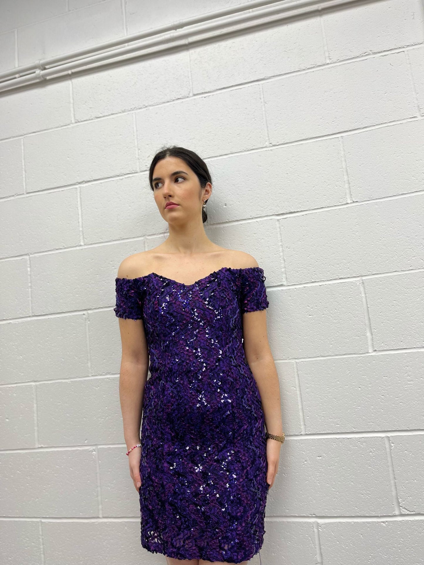 Hamells Purple Disco Dress