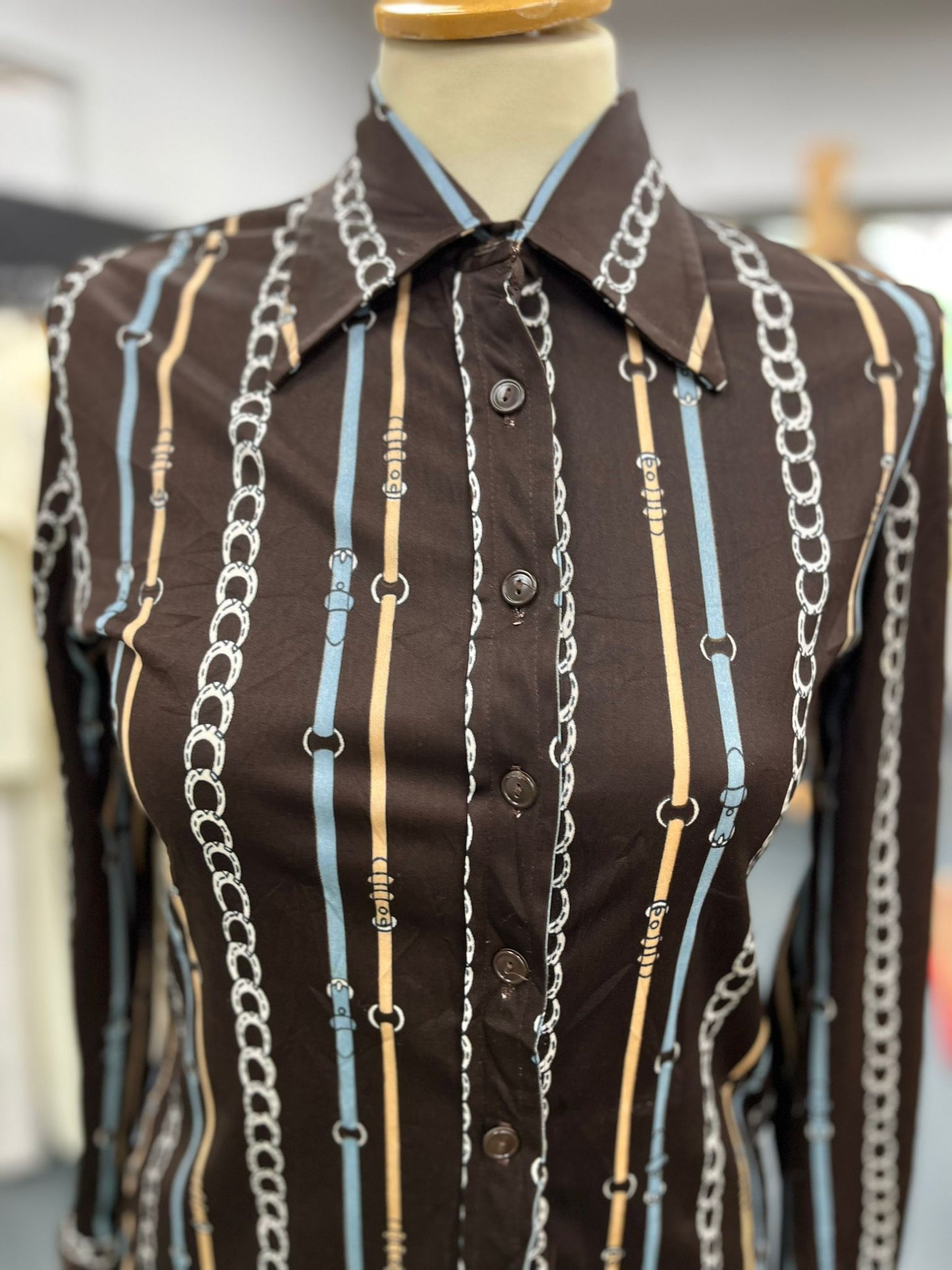 70s Western Blouse