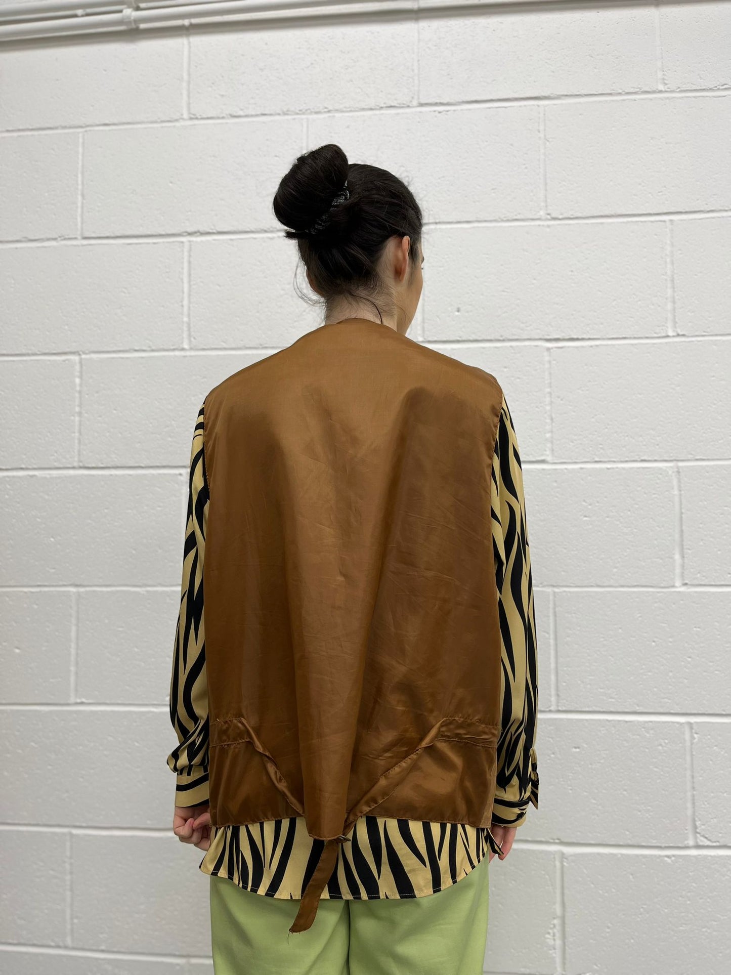 German Leather Waistcoat