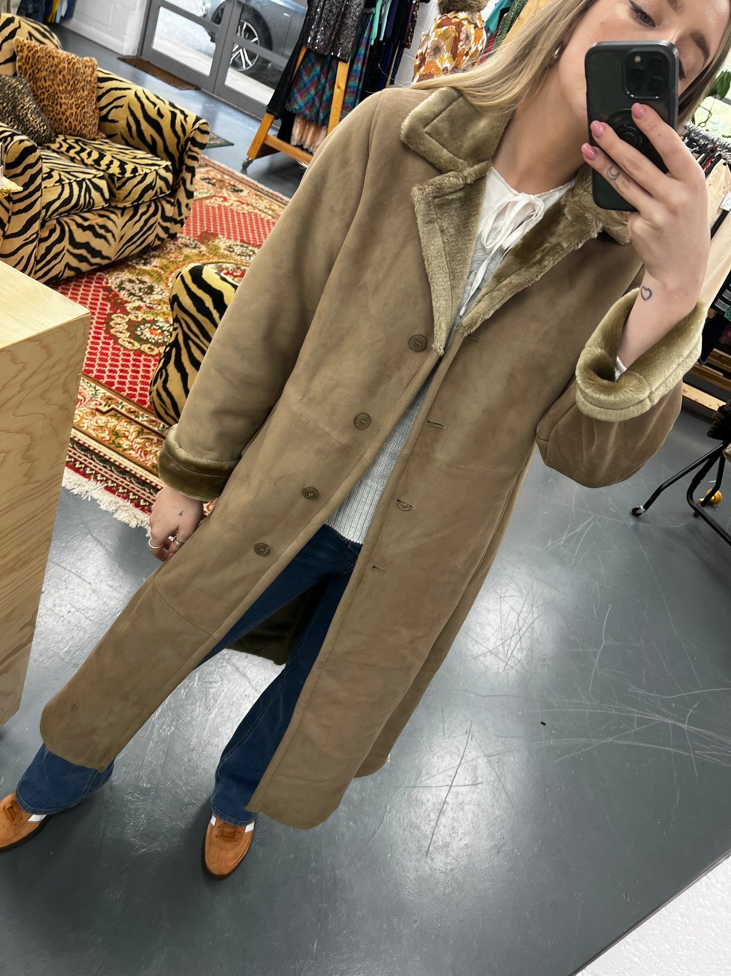 Khaki - Camel Coat