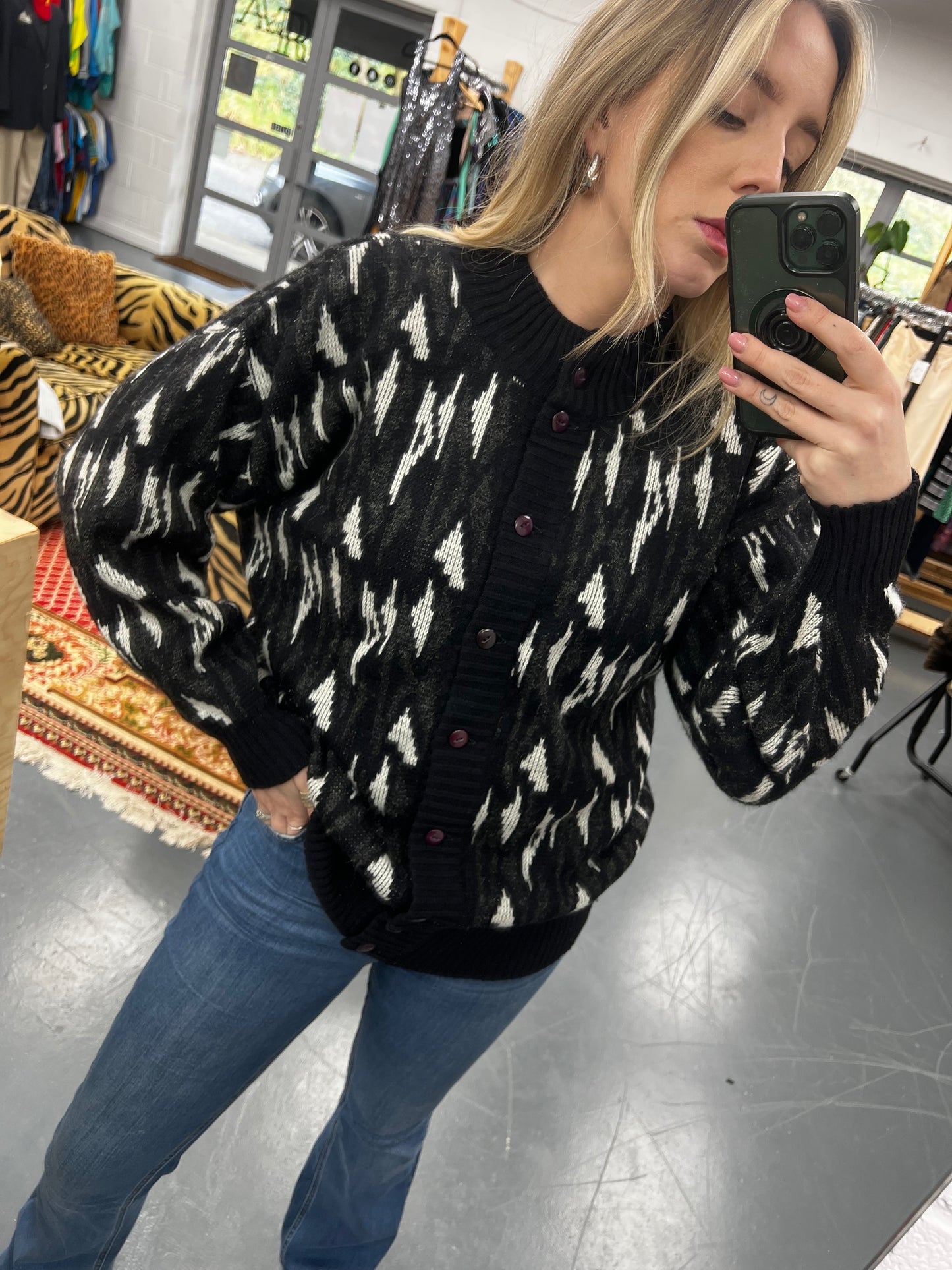 Nova Moda 80s Cardigan