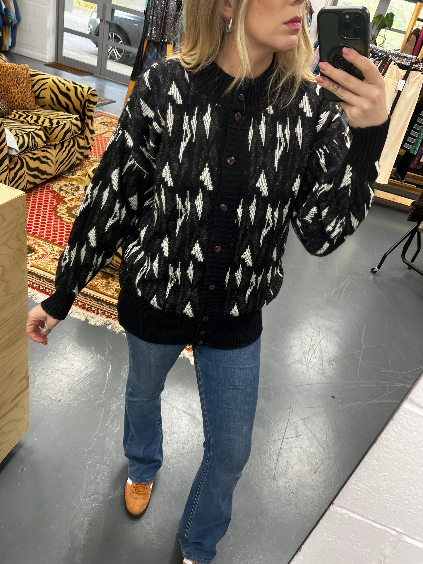 Nova Moda 80s Cardigan