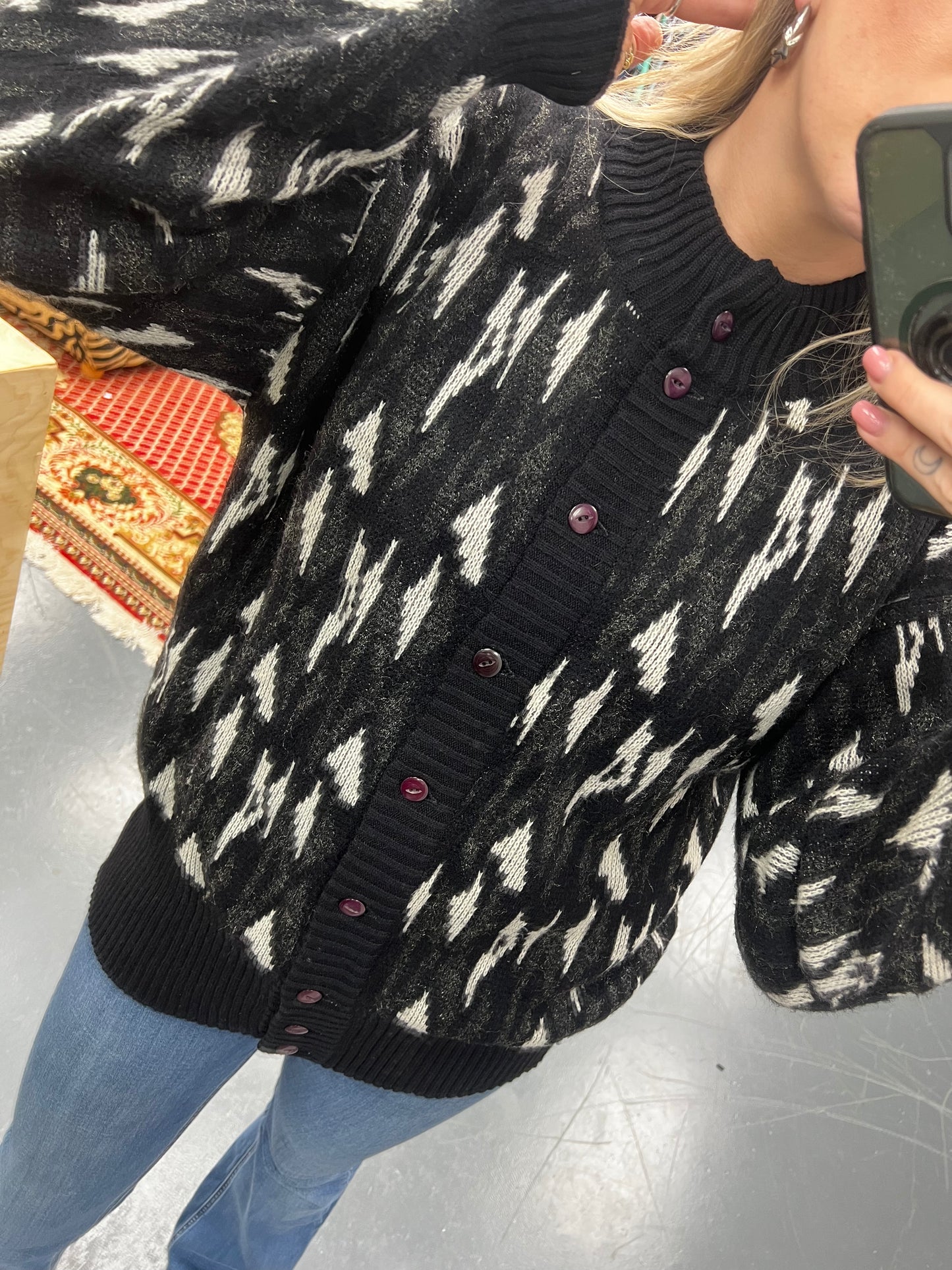 Nova Moda 80s Cardigan