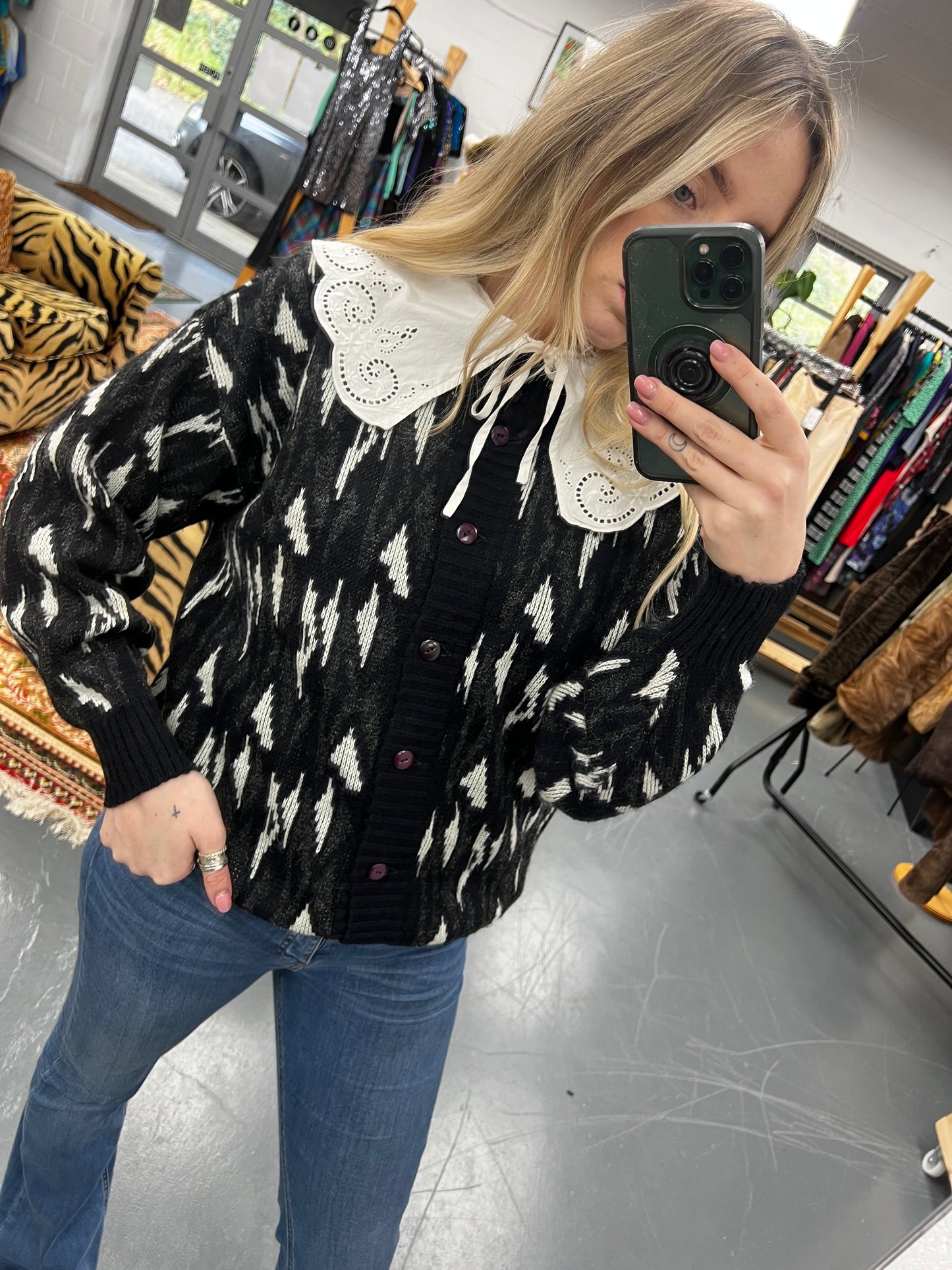 Nova Moda 80s Cardigan
