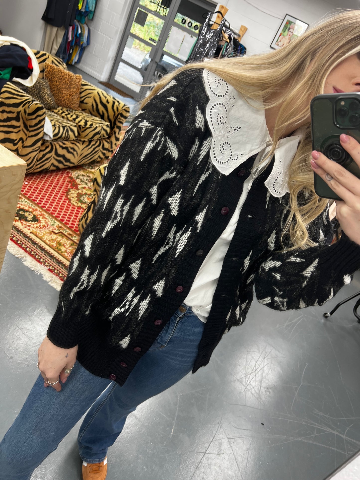Nova Moda 80s Cardigan