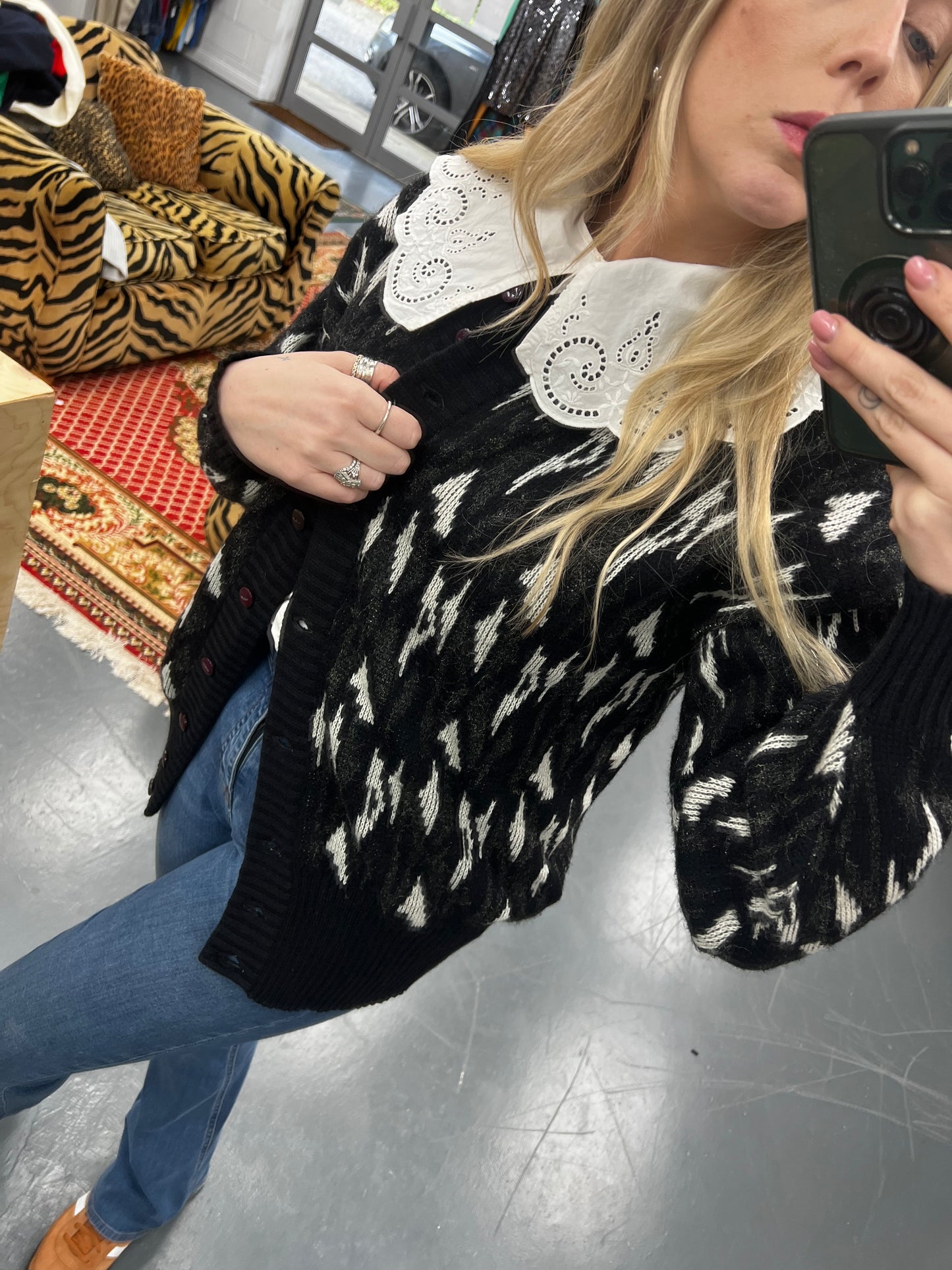 Nova Moda 80s Cardigan