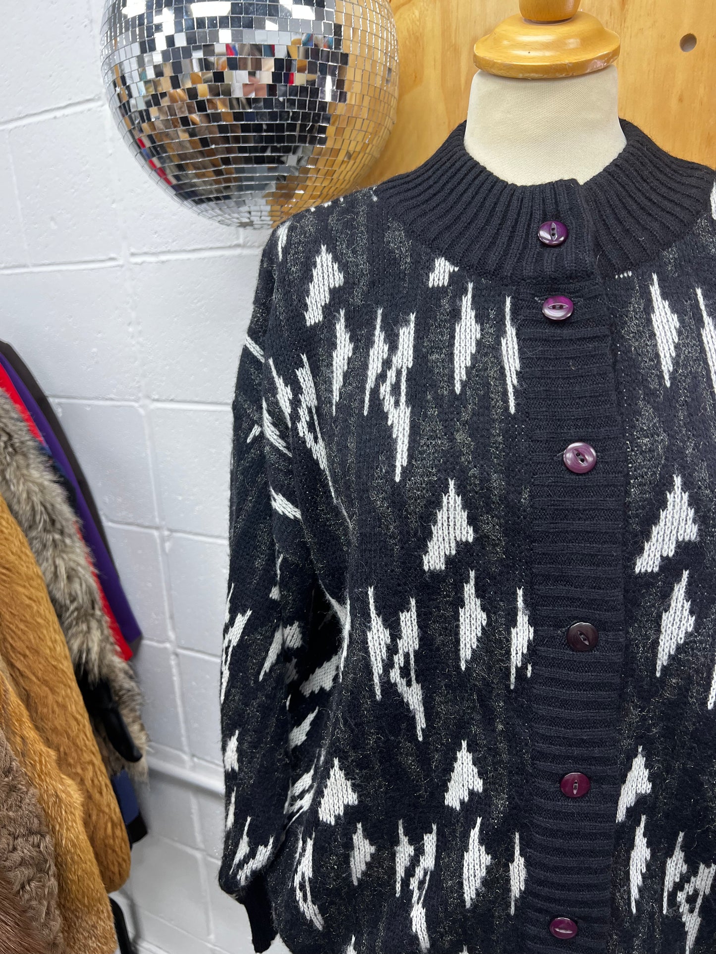 Nova Moda 80s Cardigan