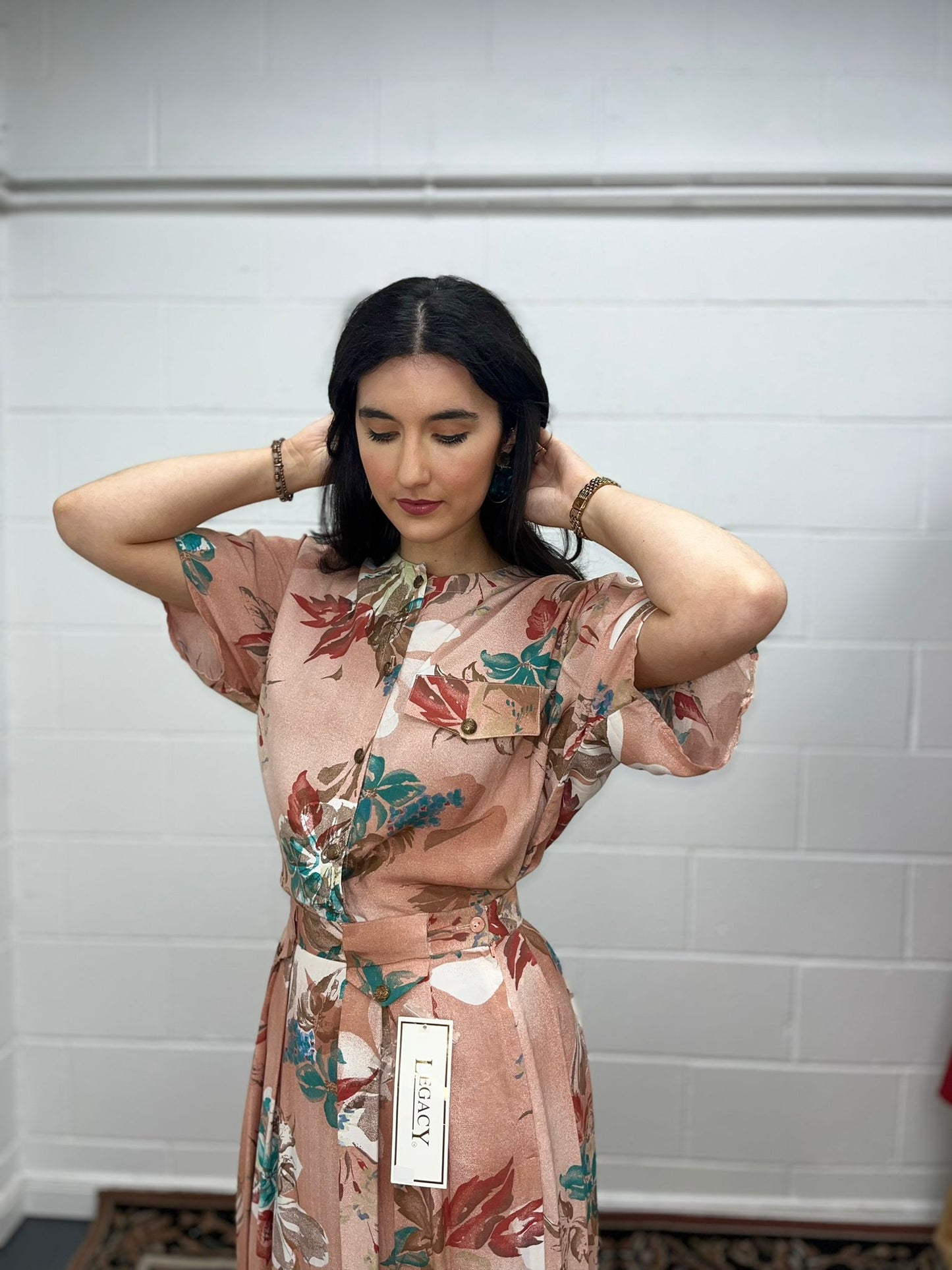 Pink Floral Two Piece (Modern 10)