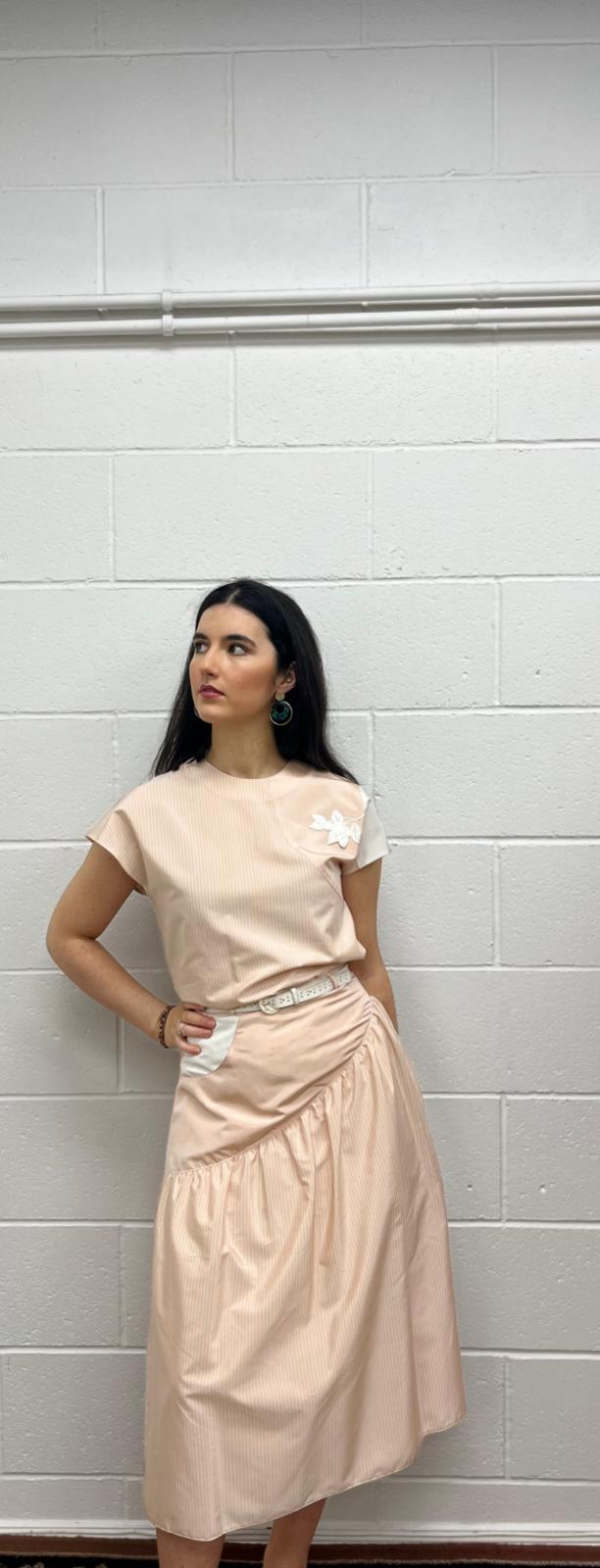 Peach Two Piece by 'K Dress' (Modern 10)