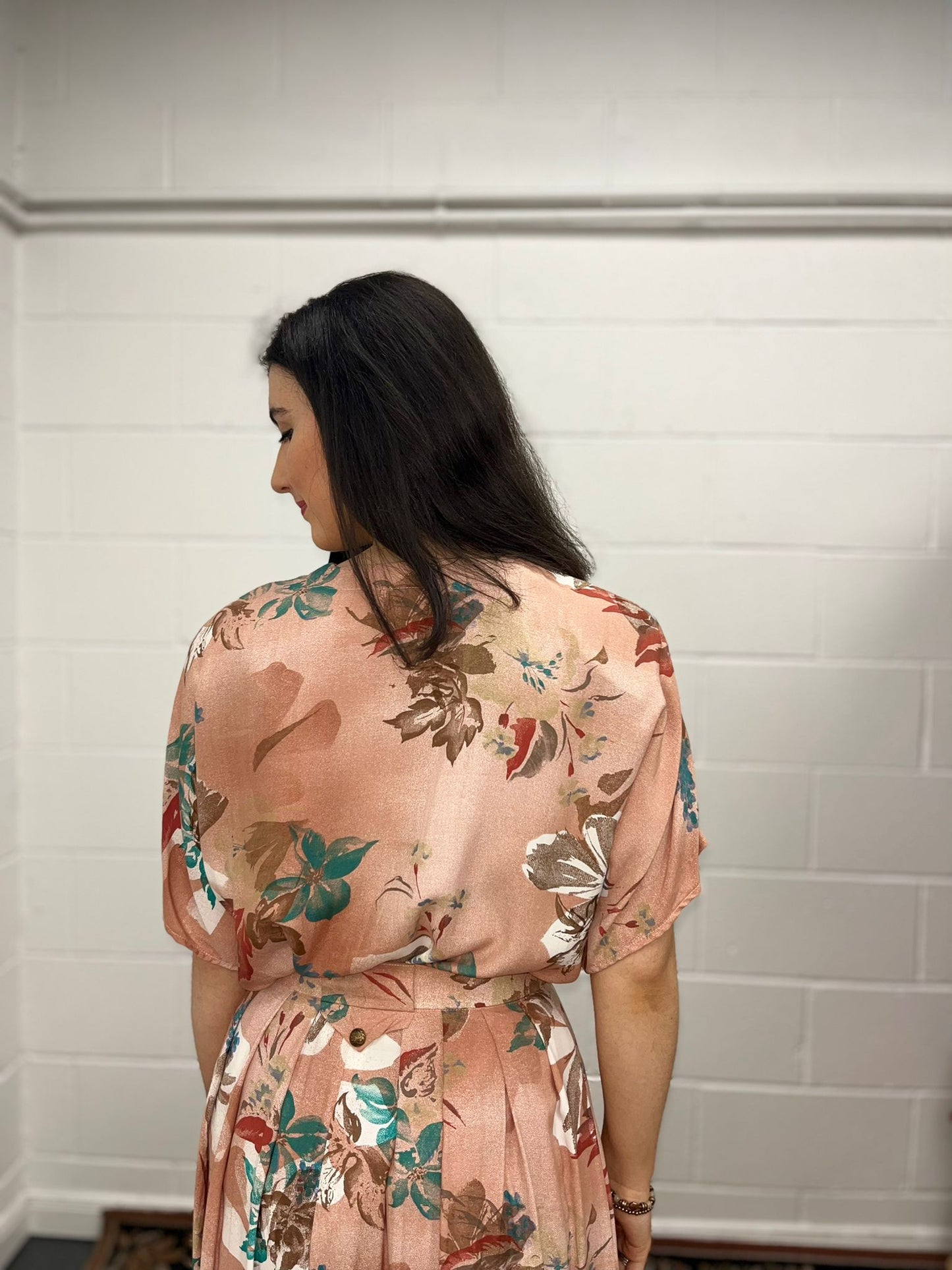 Pink Floral Two Piece (Modern 10)