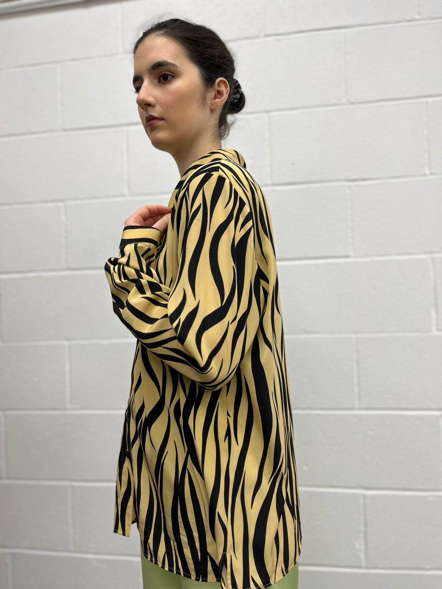 Frankenwalder Collection Animal Print Blouse