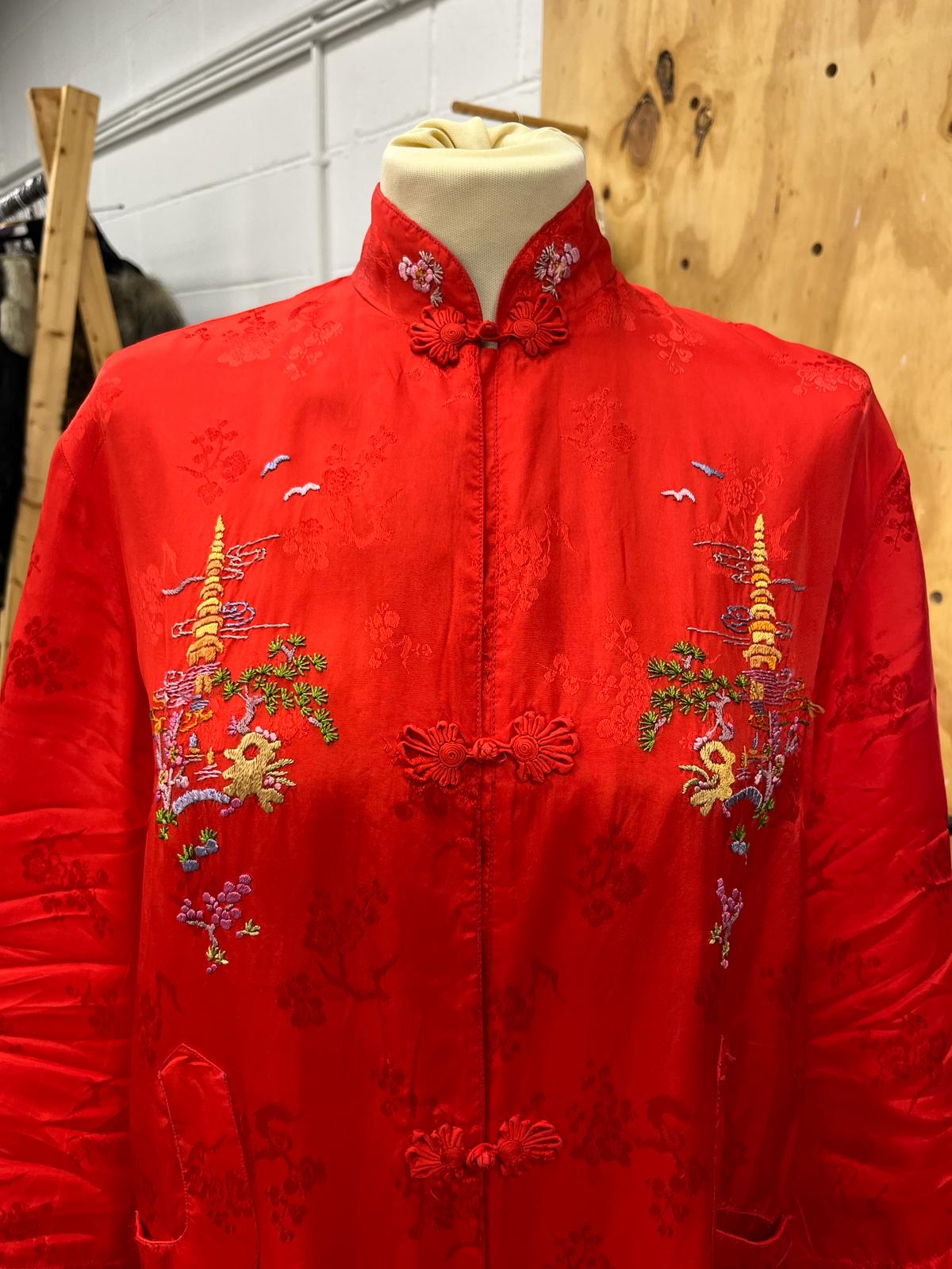 Jacquard Kimono - Cheongsam Jacket