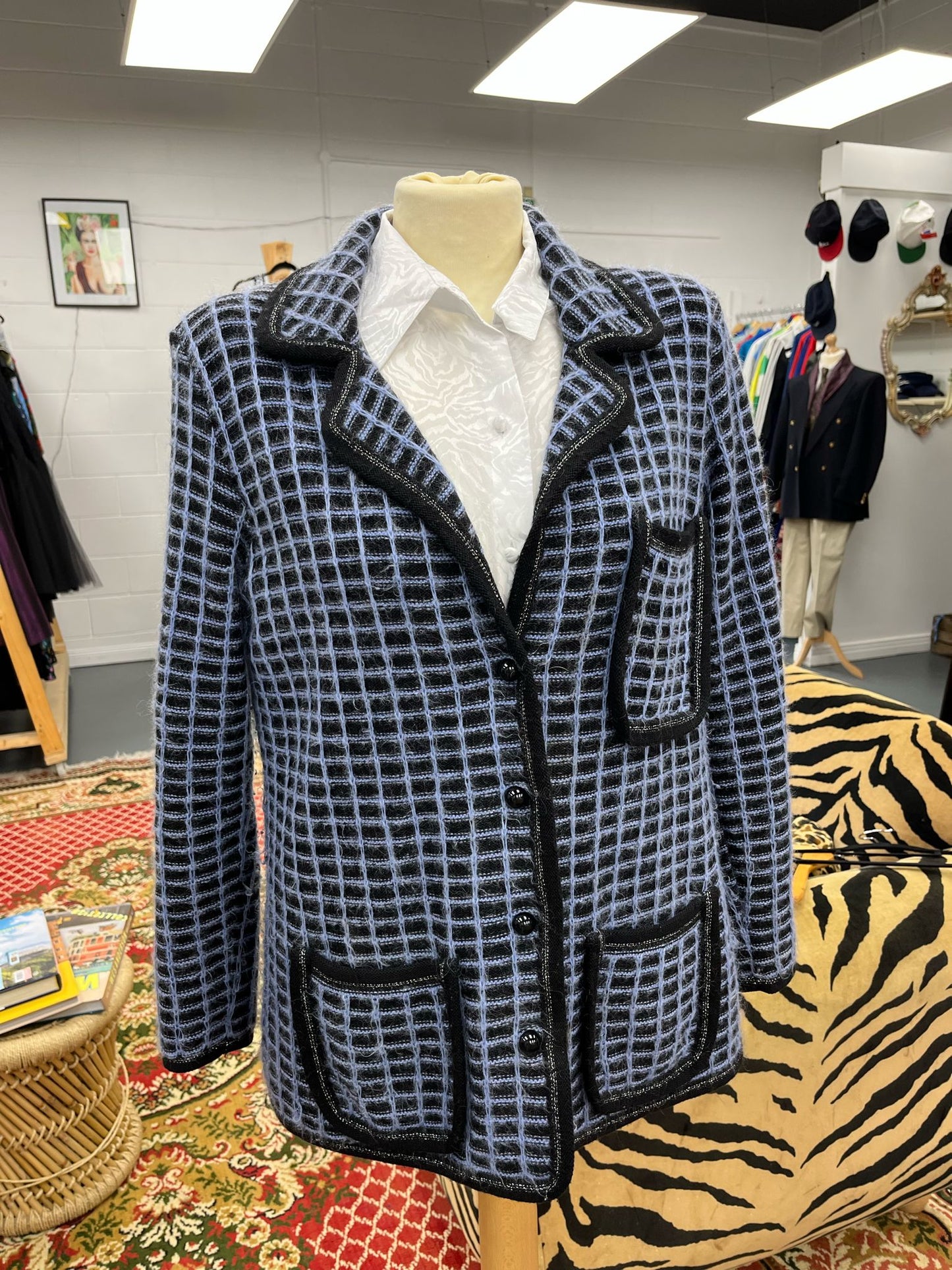Mohair Blazer Cardigan