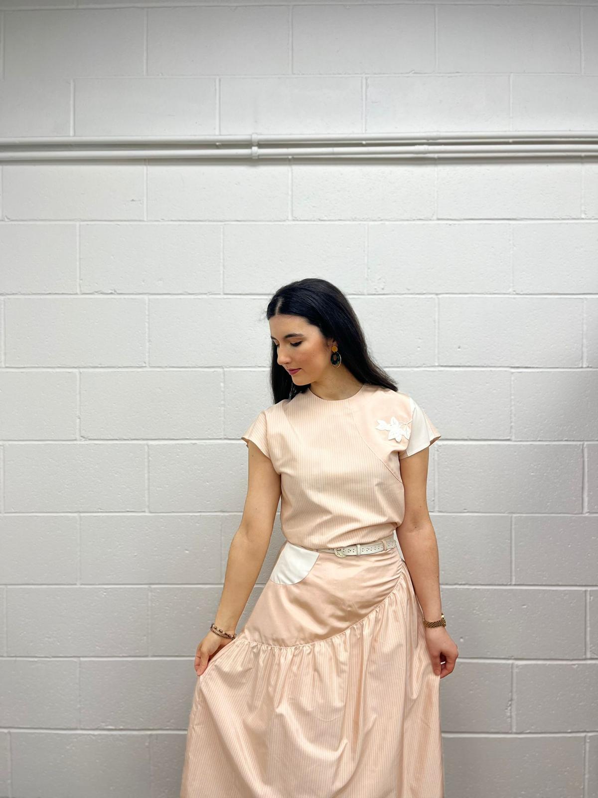 Peach Two Piece by 'K Dress' (Modern 10)