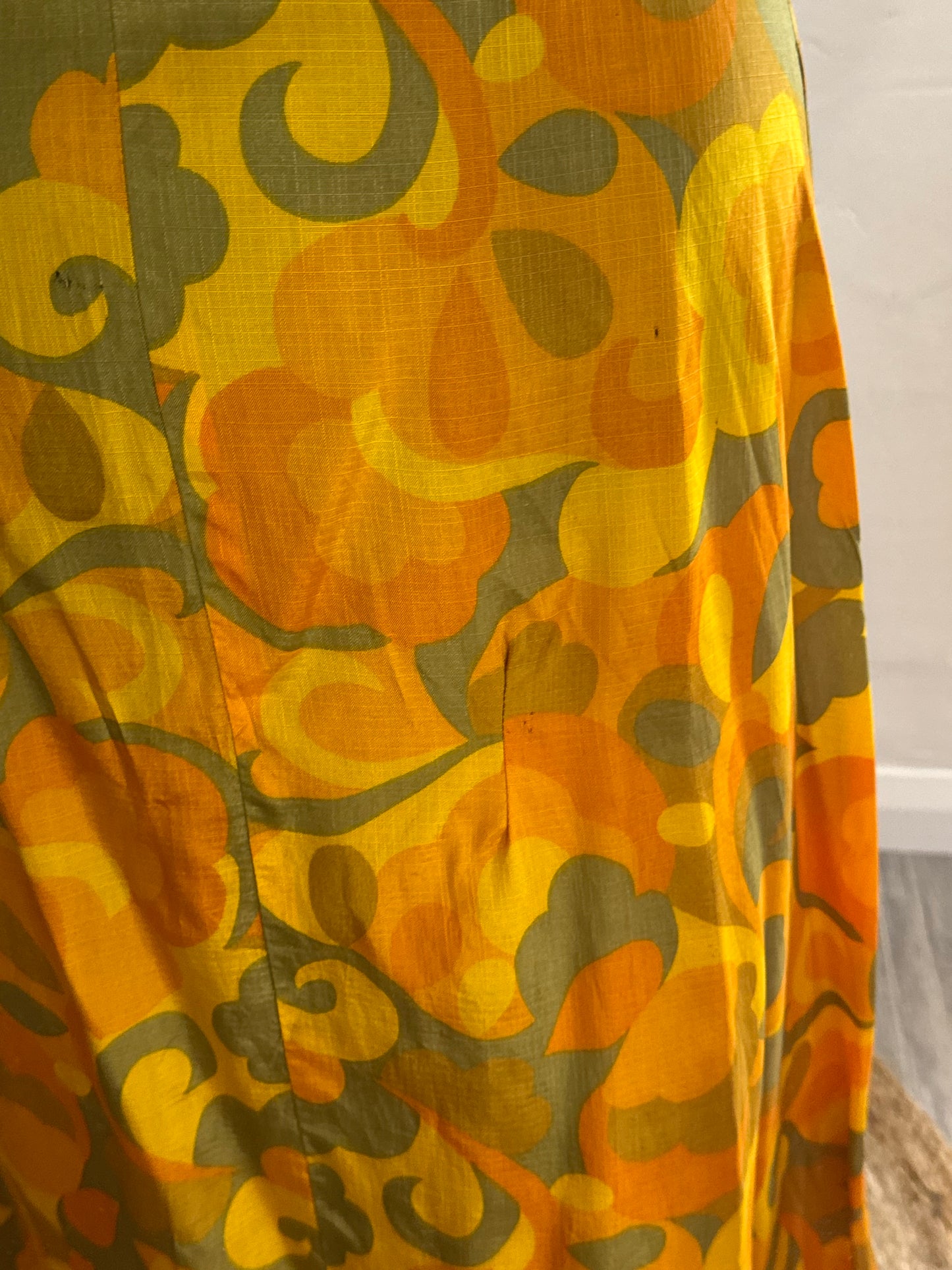 Original 1970s haterneck dress