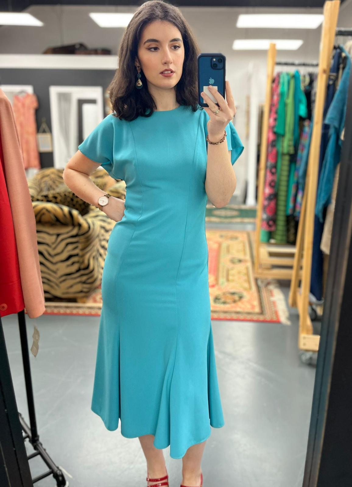 Reflections Green Evening Dress
