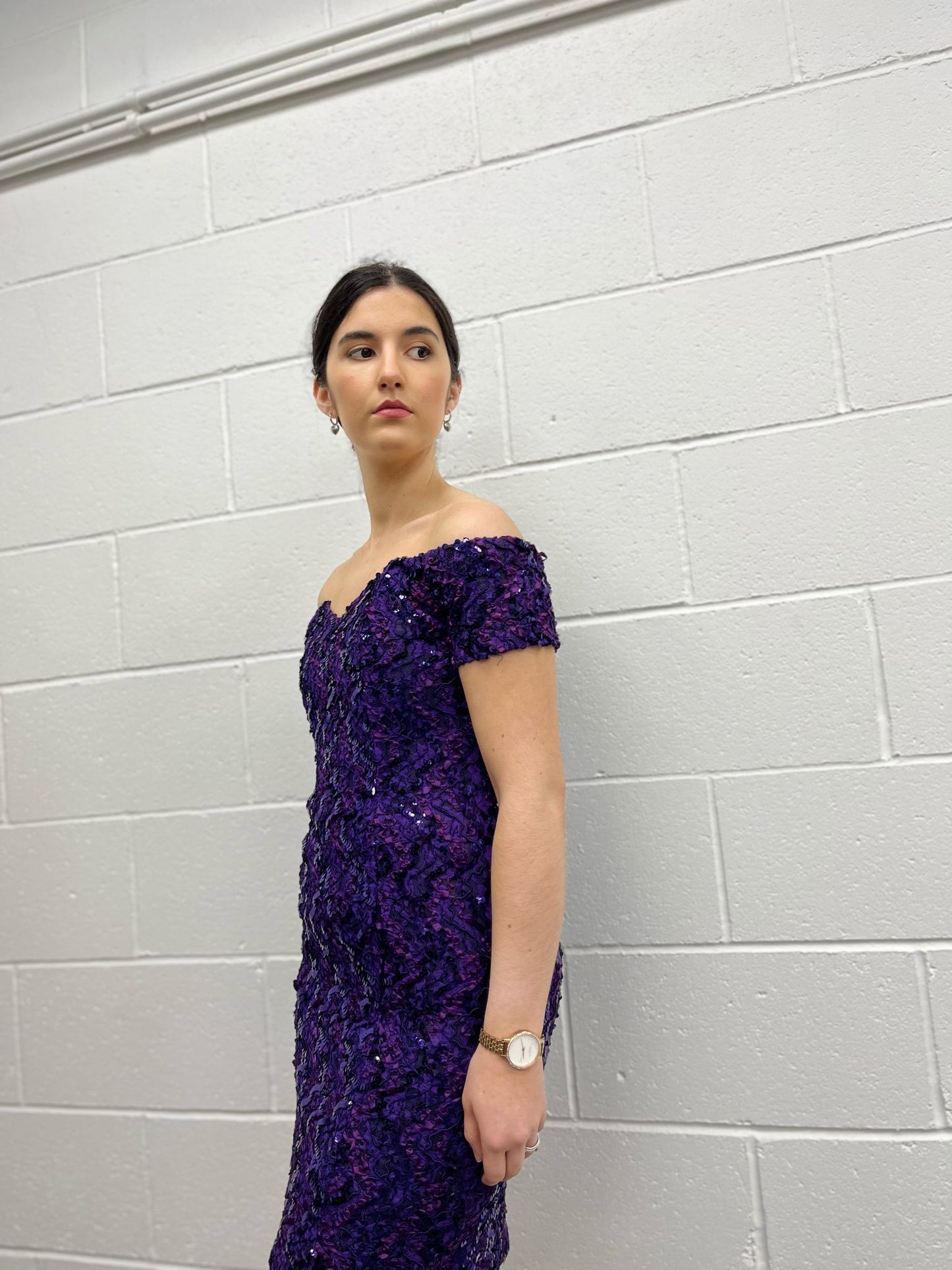 Hamells Purple Disco Dress