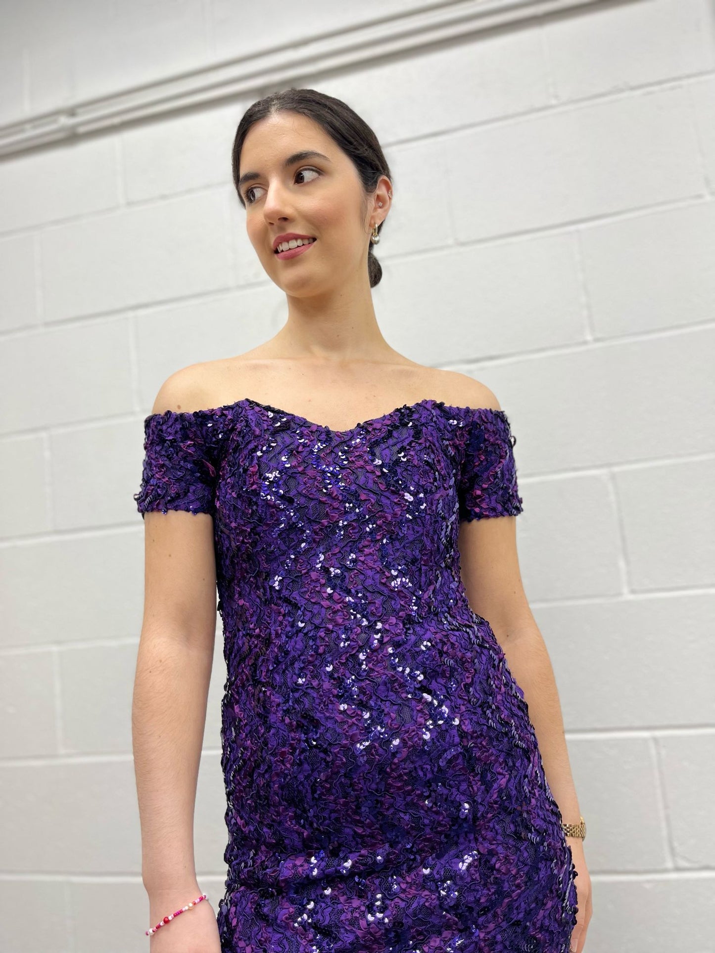 Hamells Purple Disco Dress