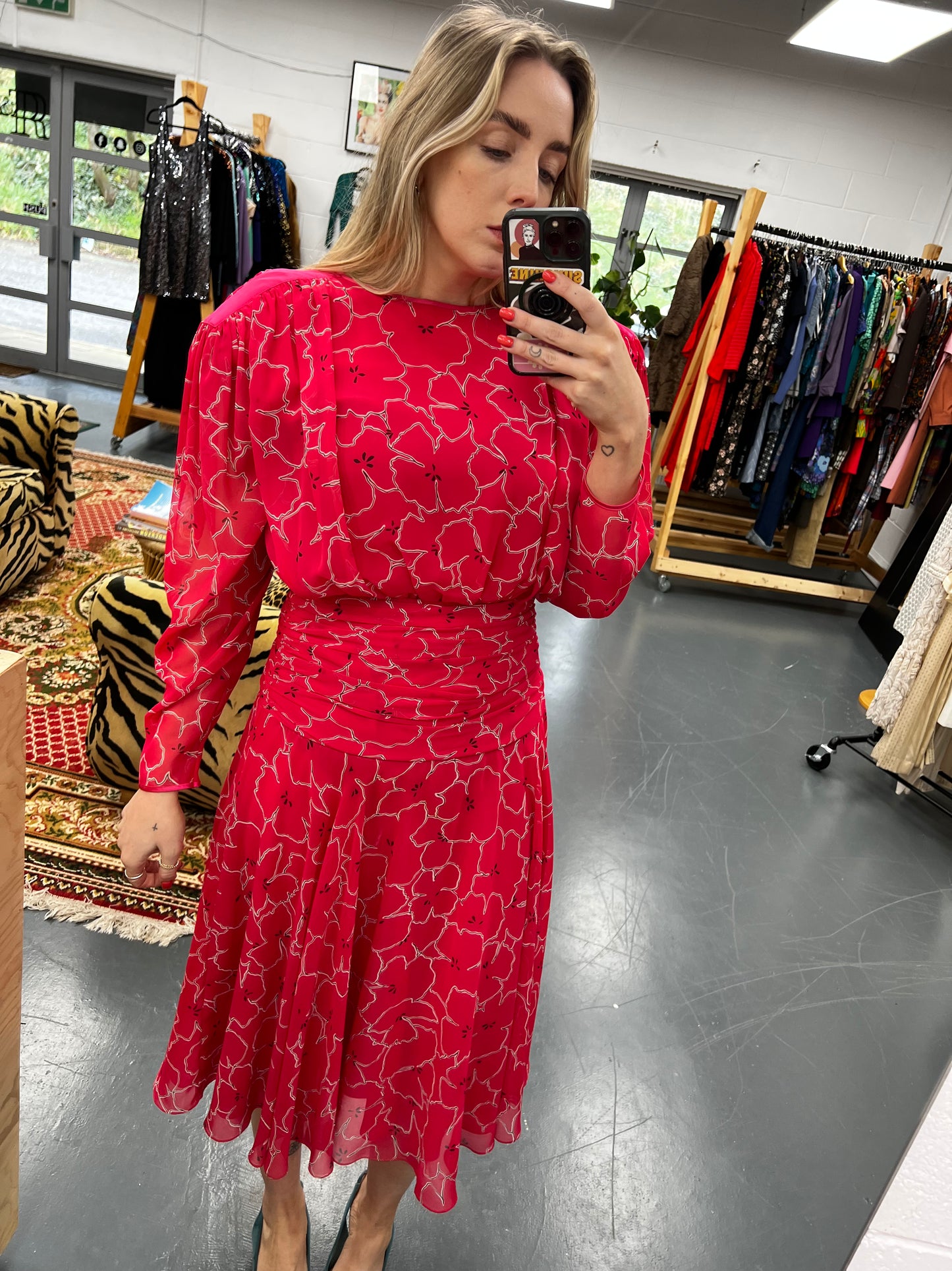 Pink Pairigi Evening Dress