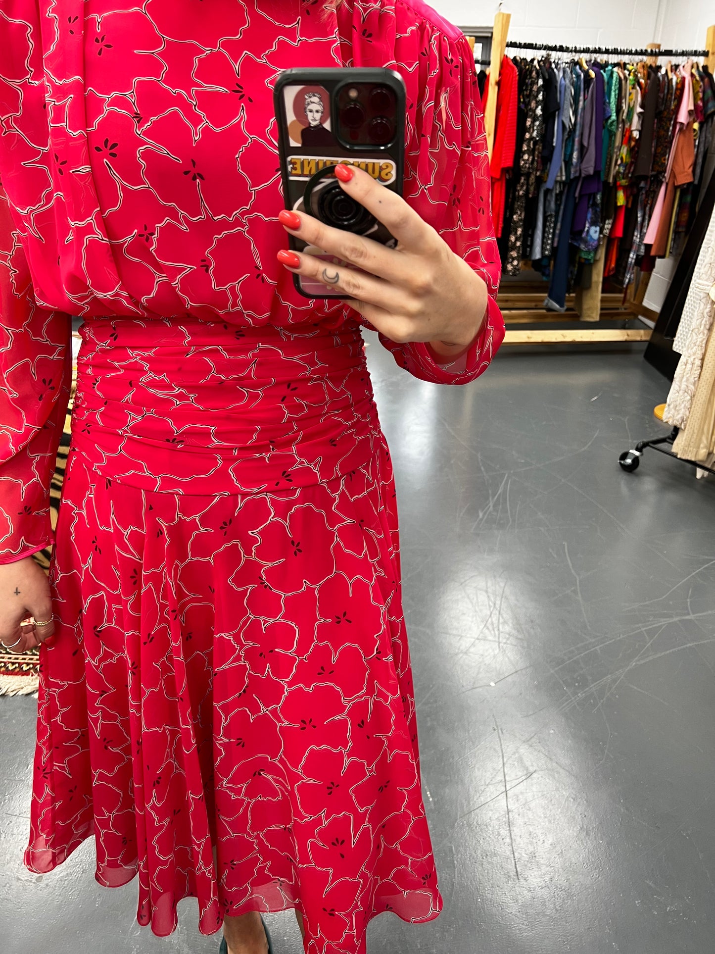 Pink Pairigi Evening Dress