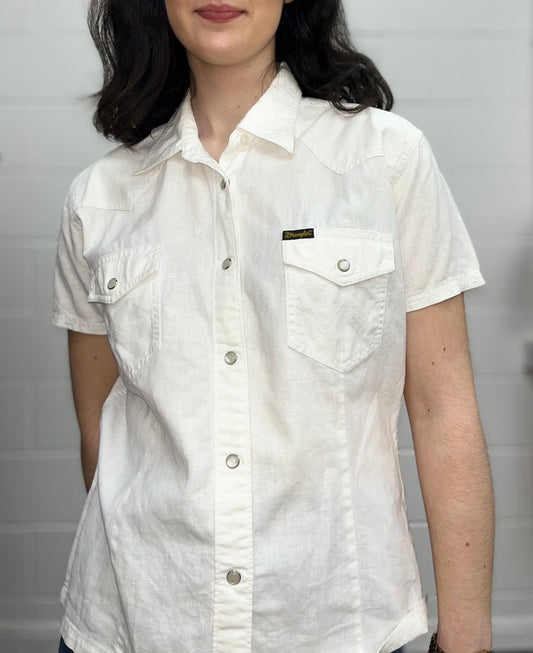 White Wrangler Shirt